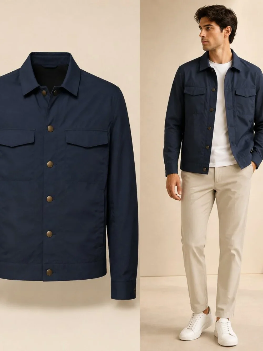 Theory Samson jacket in Neoteric, size XS Mens Technical Jacket Travel Jacket